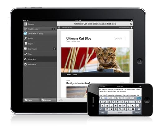 Wordpress for iOS Wordpress for iOS