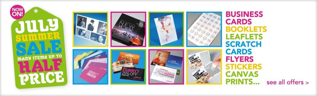 July Printing Offers
